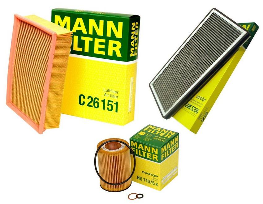 BMW Filter Service Kit 64318409044 - MANN-FILTER 1645297KIT